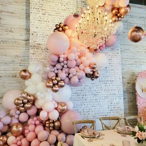 <span class=keywords><strong>Kit</strong></span> de Arco de Globos Rosa Pastel y Morado, Guirnalda de Globos de Lavanda Doble Relleno, Decoraciones para Baby Shower y Fiesta de Cumpleaños de Niña - Product Image 2