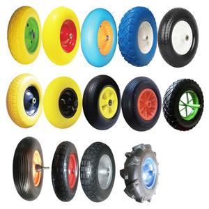 <span class=keywords><strong>16</strong></span> इंच 4.00-8 हार्ड फ्लैट मुक्त pu फोम टायर ट्रॉली के लिए पॉलीप्रोपाइलीन सामग्री पहियों - Product Image 4