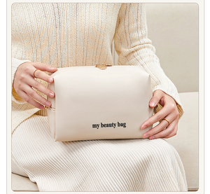 Sac à bandoulière pour téléphone <span class=keywords><strong>portable</strong></span>, sac cadeau de mode pour femmes, sacs de voyage imperméables portables, sacs cosmétiques en cuir PU, fermeture éclair, grande <span class=keywords><strong>pochette</strong></span> à maquillage - Product Image 5