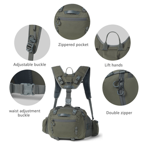 Mochila Táctica Multifuncional ARTEX, Ajustable, para Caza, con Bolsillos Grandes y Correas Anchas para los Hombros - Product Image 4