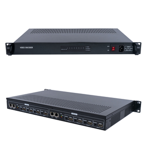 Encodeur vidéo en direct 1U pour rack, HEVC H.265 H.264 HDMI, 8 canaux HDMI vers HTTP RTSP RTMP, pour diffusion en direct HD - Product Image 1