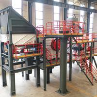 Centrale de concassage mobile 100-150 t/h à quatre combinaisons, station de concassage mobile à châssis