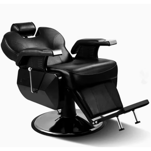 Sillón de Barbero Hidráulico Antiguo de Alta Resistencia al por Mayor, Muebles de Salón Contemporáneos de Cuero PU, Set de Lujo de 70 Piezas para Salón - Product Image 2
