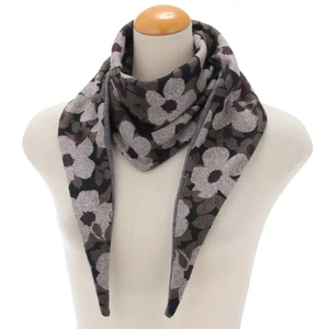 Écharpe en satin imprimée à lettres, col fin, longue et étroite, avec ruban à nouer, pour sac à main femme - Product Image 5