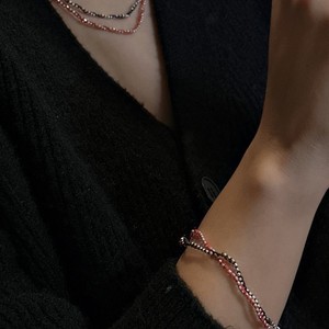 สร้อยข้อมือเงินแท้ S925 สไตล์เกาหลี แฟชั่นอินเทรนด์ ดีไซน์เชือกเรียบง่าย งานศิลปะประณีต โดดเด่นมีเอกลักษณ์ เครื่องประดับสุดหรู - Product Image 3