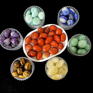 Grosir Batu Kuarsa Mawar 100g/kantong, Batu Kristal Penyembuh yang Dipoles, Teknik Mosaik, Batu Palm, Maskot Malaikat - Product Image 3