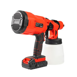 Rechargeable Battery <b>Powered</b> Portable Cordless Paint <b>Sprayer</b> Spray Gun U-SPG10 Rechargeable Battery <b>Powered</b> Portable Electric Co - Product Image 3