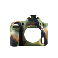 Étui en silicone personnalisé de haute qualité pour appareil photo reflex numérique EOS 750D - Couleurs personnalisables, options de logo en relief ou en creux, MOQ 200 pièces
