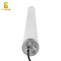 Lámpara Tri-Proof IK10 IP69K 2CCT con Temperatura de Color Ajustable para Granjas Avícolas, Cultivos de Hongos, Naves de Cerdos y Garajes, con Certificación UL