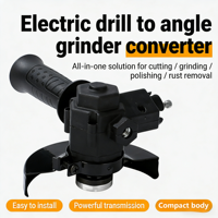 Adaptateur convertisseur multifonction pour outil électrique DIY : perceuse et meuleuse d'angle 100mm/115mm, machine de perçage et de découpe en plastique