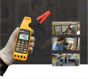 เครื่องวัดกระแสไฟฟ้าแบบหนีบ Flk Uk-e 773/772/771 มัลติมิเตอร์แบบปากจับขนาดเล็ก แอมมิเตอร์ Flk- Uk-e ของแท้ใหม่ มีสินค้าในสต็อก - Product Image 2