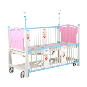 Cama Hospitalaria Pediátrica Manual de 2 Funciones para Bebés y Niños, con 2 Manivelas, Venta al por Mayor - Product Image 2