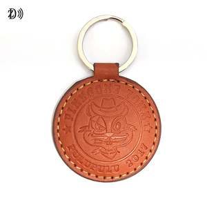 Tùy chỉnh da NFC <span class=keywords><strong>Tag</strong></span> Keyring Mifare desfire EV3 4K/8K da <span class=keywords><strong>RFID</strong></span> <span class=keywords><strong>Key</strong></span> fobs - Product Image 2