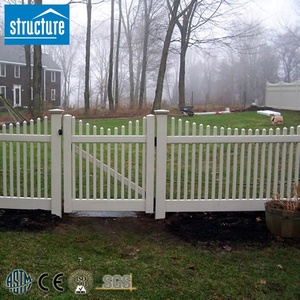 Hàng Rào Ngôi Sao Di Động Mới Hàng Rào Nhựa Vinyl Pcv Sân Chơi Sân Vườn Nhỏ Màu Trắng - Product Image 6