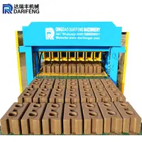 Full Automatic Hydraulic Pressure Lego Soil Clay Interlocking Brick Block Making Machines Equipment