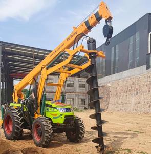 농업용 유압식 로터리 어스 오거 크레인 트랙터 (크레인 폴 설치 포함) - Product Image 2