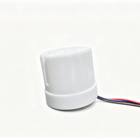 Capteur de lumière photocellule haute intensité SanJin IP44 110-240V 25A 5-50LUX, interrupteur crépusculaire réglable 0.3-0.5s, pour extérieur