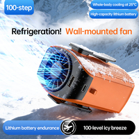 Ventilateur portable à clipser sur la ceinture ou à suspendre au cou, mini-ventilateur de refroidissement pour l'extérieur, idéal pour rafraîchir le corps