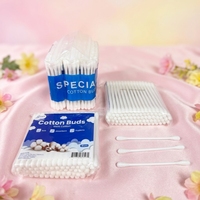 Prêt à expédier, dropshipping, nouveaux produits phares, coffret cadeau, bâtonnets en bambou et plastique, coton-tiges fabriqués en Chine avec boîte d'emballage personnalisée