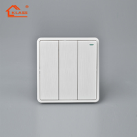 Prise murale électrique universelle KLASS avec ports USB, simple ou double, 13A, norme britannique, certifiée CE