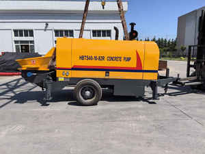 Máquina de bomba de hormigón con motor diésel Bomba de hormigón HBTSC40 para proyectos de construcción - Product Image 3