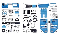 Kit de lifting intérieur de voiture pour Mercedes Benz G wagon Kit de mise à niveau intérieur Classe G 2002-2018 W463 à W464 G63 B-Brabus Style