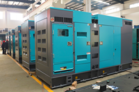 Groupe électrogène diesel silencieux fiable Weichai 240 kW 300 kVA pour la construction, l'exploitation minière, l'alimentation primaire, les hôpitaux, 50 Hz, refroidi par eau, triphasé