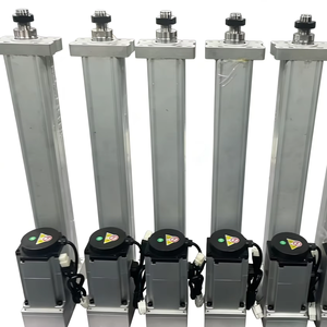 กระบอกสูบไฟฟ้าแรงสูงแบบหมุนได้สำหรับงานหนัก ทำจากสแตนเลส พร้อมบอลสกรูดิจิตอล ตัวกระตุ้นแบบเซอร์โว แกนแบบยืดหดได้ มอเตอร์พร้อมลูกปืน - Product Image 3