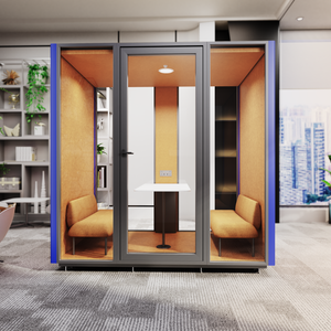 Stand Panel der Schallschutz Pod Indoor <span class=keywords><strong>Sound</strong></span> Proof Meeting Mobile Working House Kabine Tragbare Home Office Pods - Product Image 1