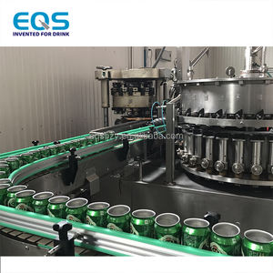 Haute vitesse 200-72000 CPH contre-pression peut dépalettiseur bière peut ligne de Machine de remplissage avec système CIP - Product Image 1