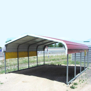 Ventes chaudes <span class=keywords><strong>de</strong></span> hangars à voitures préfabriqués en acier galvanisé, abris <span class=keywords><strong>de</strong></span> <span class=keywords><strong>voiture</strong></span> prêts à l'emploi - Product Image 4