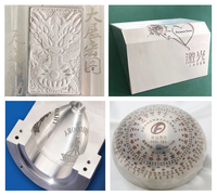 100W jpt M7 mopa 3D máquina de grabado láser de fibra enfoque dinámico máquina de grabado láser de cobre de acero inoxidable para medalla de moneda