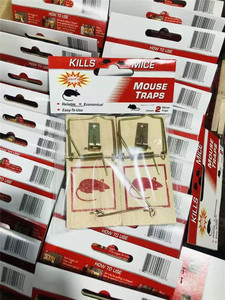 Eco-Friendly Solid Wood Mouse <b>Trap</b> No Chemicals Reusable for Farm and Barn Rodent Control - Product Image 5