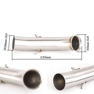 Sistema de <span class=keywords><strong>escape</strong></span> para motocicleta, silenciador de tubo de conexión central, adaptador deslizante para RC390 2017-2019 DUKE390 <span class=keywords><strong>DUKE</strong></span> <span class=keywords><strong>250</strong></span> - Product Image 3