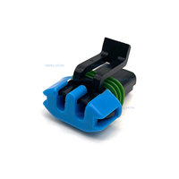Conector de arnés de cables impermeable sellado hembra de 2 pines enchufe de ventilador de coche 15300027 enchufe de conector de carcasa eléctrica automotriz