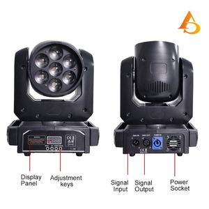 Mini Proyector Profesional de Cabeza Móvil con Zoom Bee Eye de 7x15w RGBW, 7 Unidades - Product Image 5