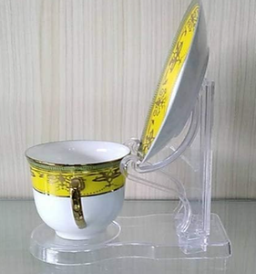 Hiện đại bán buôn tùy chỉnh rõ ràng Acrylic tách trà hiển thị đứng để hiển thị và lưu trữ - Product Image 5