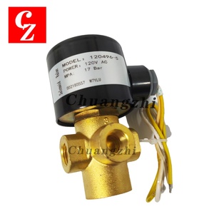 High Quality Solenoid Valve 120V AC 17 Bar for Quincy Air Compressor Parts 120496-5 Warranty 1 Year - Product Image 5