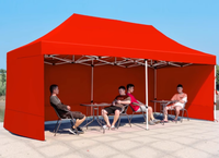 Vente en gros de tente d'auvent d'activité de plein air professionnelle de 3m x 3m