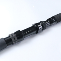 YOKI 2846430 30T Carbon Nano Tube 1 Section 7Ft OEM Canne à bateau à la traîne Canne à pêche en mer personnalisée