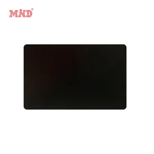 Noir mat NTAG 215 NTAG 213 Carte NFC PVC en plastique CR80 13.56mhz imprimée sur mesure
