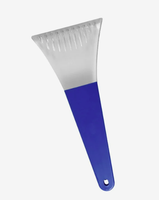 Grattoir à glace robuste imprimé 5x11,5 pouces pour pare-brise de voiture, outil à neige, logo personnalisé promotionnel, vente en gros