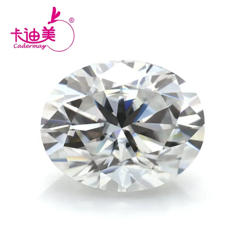 D VVS1 Hình Bầu Dục Moissanite Kim Cương 5X7 Mét 1ct Lỏng Moissanite Đá Quý Với GRA Giấy Chứng Nhận Bán Buôn Tổng Hợp Fancy Moissanite