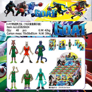 Nueva Caja Sorpresa con Figura <span class=keywords><strong>de</strong></span> Personaje <span class=keywords><strong>de</strong></span> la Película Miracle Dream Team <span class=keywords><strong>de</strong></span> 3-4 Pulgadas, Divertida Decoración Coleccionable - Product Image 3