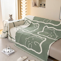 Nouveau design personnalisation quatre saisons tissu universel couverture de canapé-lit multifonctionnelle de haute qualité serviette de canapé