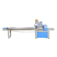 Machine d'emballage de pain automatique pour pain arabe Machine d'emballage de tortilla de pain pita Sac en plastique d'oreiller