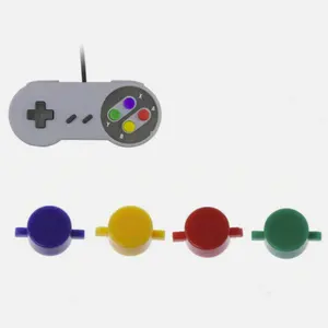 Controller farbe ABXY Taste klassisch für SNES Spielcontroller Zubehör A B X Y Taste