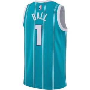 Maillot de basket-ball Charlotte Hornets <span class=keywords><strong>LaMelo</strong></span> Ball Youth Teal Icon Edition Swingman pour garçons de 8 à 20 ans, vêtements de basket-ball qui évacuent l'humidité - Product Image 3