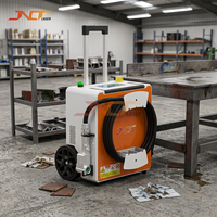 Nettoyeur laser à impulsions haute puissance 500W pour l'élimination de la rouille, de la peinture, de l'huile et de l'oxyde sur l'acier, le fer et l'aluminium