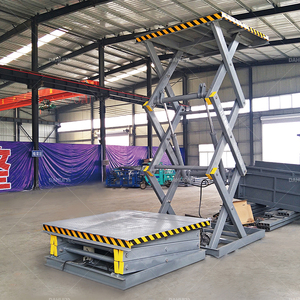 Sollevatore Auto Sotterraneo in Acciaio di Alta Qualità, 2000kg, 3500x2000mm, Tavolo Elevatore a Forbice Idraulico Fisso, Certificato CE - Product Image 6